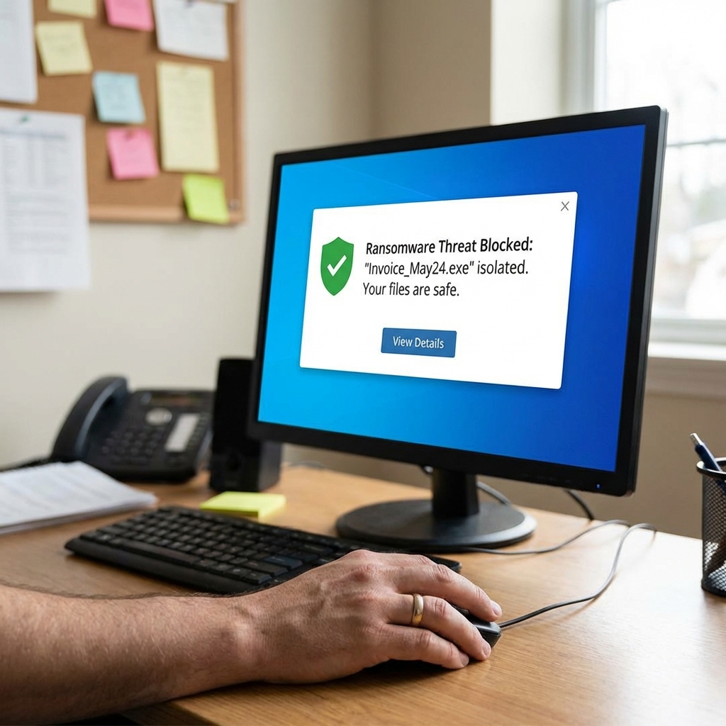 Ransomware Protection for Small Business - Key Feature